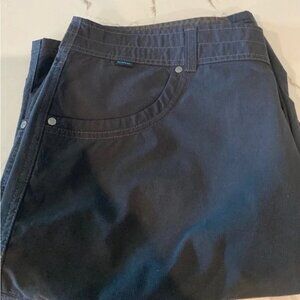 Kuhl men's shorts size 40w black 12l